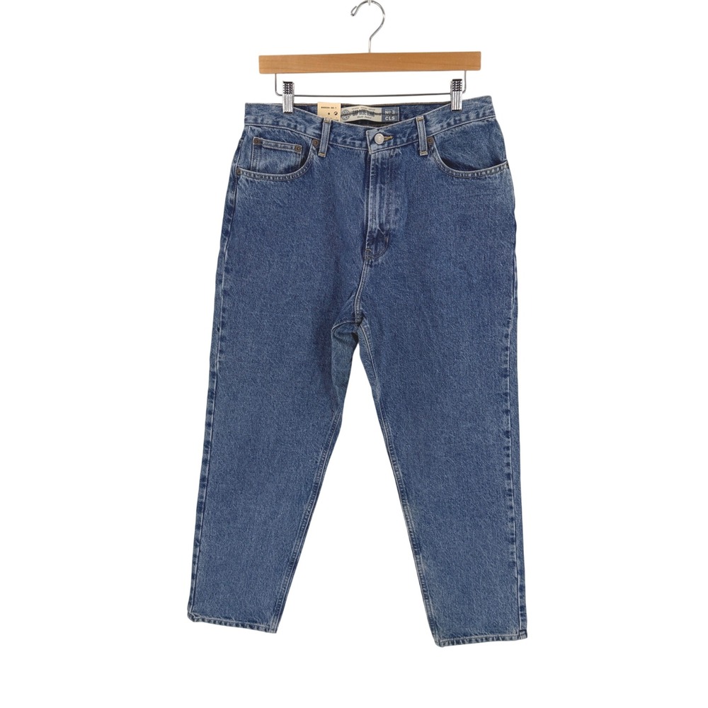 Gap Blue Jeans Classic Fit Ankle Blue 14 Vintage 90s High Rise Mom Jeans NWT